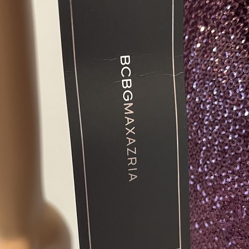 BCBGMaxAzria Gorgeous‎ "Barlow" Mini Dress in Eggplant Sequins  Size Mediu… - Picture 14 of 16